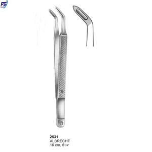 แหนบทันตกรรมคู่มือ Albrecht 16ซม. 6 1/4 "ได้รับการรับรอง CE - Product Image 1