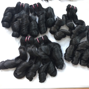 ที่ยังไม่ได้เวอร์จินผม Funmi เด้งมัดผมมัดผมผู้ขาย100% มนุษย์ - Product Image 3