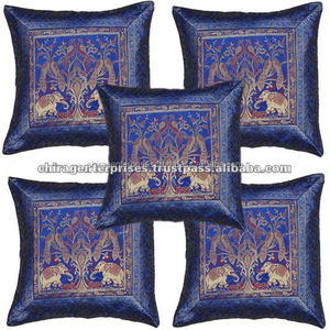 Fundas de cojín bordadas de simplicidad moderna de algodón tejido brillante audaz funda de almohada de sofá ecológica personalizable Hotel hogar - Product Image 2