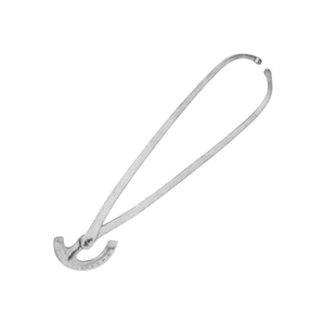 Collin Pelvimeter, Pince à épiler chirurgicale obstétricale 35 cm, manuelle, en acier inoxydable, certifiée CE, instrument médical de classe I - Product Image 4