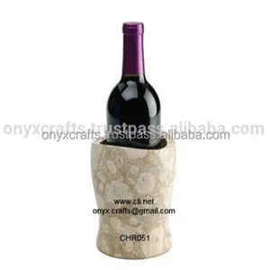 Oceanic Marble Wine Bottle Coaster