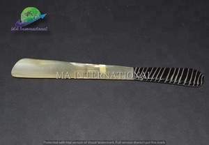 Exportador Premium ofrece la mejor calidad Ecológico Cuerno de búfalo Cuerno de zapato largo a precio de venta - Product Image 3