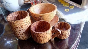 ครกและสากทำจากไม้มะพร้าว - Product Image 6