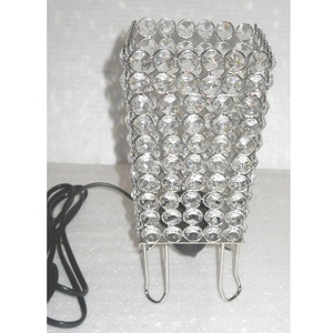 Lampe de table en verre cristal hôtel décor à la maison lampe de table de chevet salon décorer lampe de table en verre led - Product Image 1