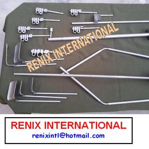 Ensemble de rétracteurs montés sur table chirurgicale manuelle Omni-Tract avec étui, instrument essentiel pour les procédures chirurgicales - Product Image 3