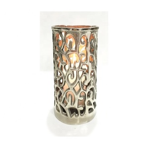Bougeoir en métal doré avec BASE en bois, support de bougie décorative pour la maison, meilleur vente - Product Image 3
