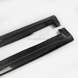 Kit de fibra de carbono estilo K, extensión de falda lateral para 15 Genesis Sedan - Product Image 3