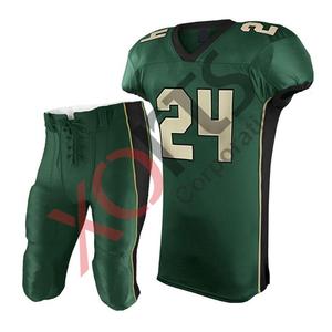 Uniformes de football américain sur mesure fabriqués en usine directe pour les jeunes respirant grande taille avec impression par sublimation - Product Image 1