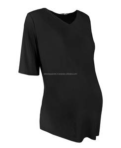 T-shirt manches courtes pour femme, vêtement confortable, en coton, imprimé, fendu sur le côté, grande taille, à la mode - Product Image 4