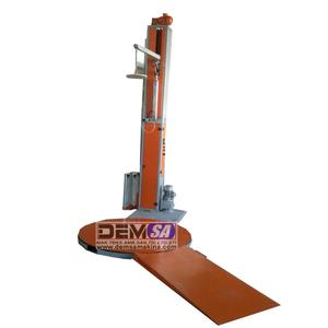 DEMSA Pallet <b>Stretch</b> Wrapping <b>Machine</b> Semi-Automatic Electric Driven Plastic Film Packaging for Beverages Food Chemicals Engine - Product Image 5