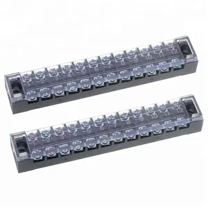 TB-2512L 25A Strip penghalang 12-Pin blok Terminal sekrup M4