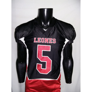 Maillots de football américain sur mesure de haute qualité pour hommes, grande taille, confortables, respirants et à séchage rapide - Product Image 1