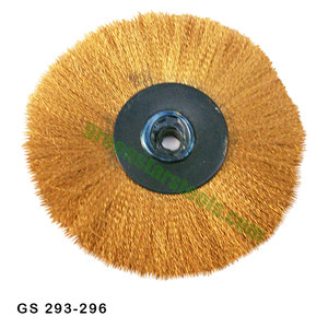 GREEN STARS SA PVT LTD GS 293 Cepillo de cerdas de latón circular Herramientas de joyería esenciales para joyeros India 26903 - Product Image 1