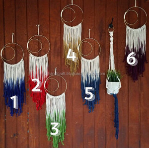 Ombre ดวงจันทร์เฟสแขวนผนังความสุขทำด้วยมือ - Product Image 1