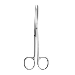 Ciseaux de chirurgie médicale émoussée pour hôpital ciseaux d'opération dentaire droits et incurvés allemagne acier inoxydable CE ISO - Product Image 1