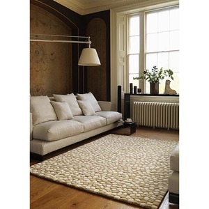 Tapis en laine peignée à la main, motif de marbre, meilleure vente moderne - Product Image 1