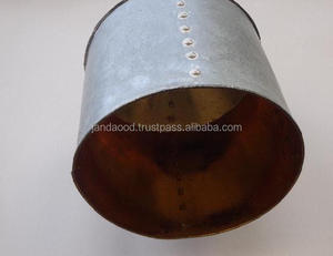 Lampe à suspension industrielle vintage moderne eau lait deux tons décor à la maison abat-jour en métal décor rustique à la maison - Product Image 4