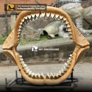 MY DINO-fósil de esqueleto, mandíbula grande increíble, Megalodon, a la venta