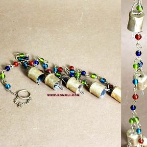 Mini pequeña campana de la vaca campanas de boda campanas de viento chime de la decoración del hogar - Product Image 2