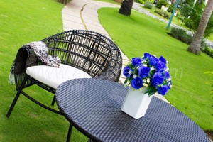 Conjunto de comedor de jardín elegante, muebles - Product Image 2