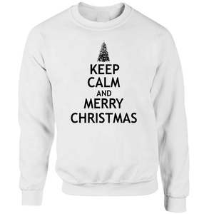 Shemax 2023 de alta calidad Venta caliente personalizado al por mayor Todos los colores Todos los tamaños Sudadera de Navidad Keep Calm And Merry - Product Image 4