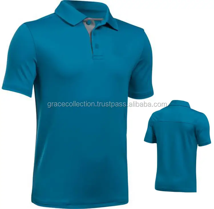 Droge Fit Effen Kleur Casual En School Uniform Polo Shirt