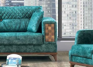 Festy karn — ensemble canapé et fauteuil, meubles de salon modernes - Product Image 2