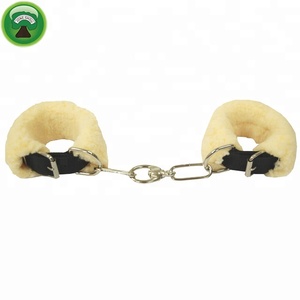 Fleece Chain Horse Hobble \ Deluxe Chain Hackamore Horse Hobble \ Hackamore of Leather - Product Image 2