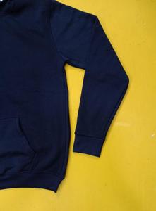 การแข่งขันที่มีความยาวยาวของผู้ชายเสื้อสวมหัวมีฮู้ดกระเป๋าจิงโจ้ซับในฤดูใบไม้ร่วง - Product Image 2