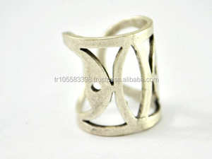 Rose Gold Plated Long Ring - Product Image 3