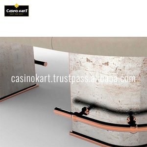 Luxury Modern Standard Full-Size Elegant Poker <b>Table</b> High Quality Oval Blackjack Wooden Metal Materials <b>Gambling</b> <b>Mahjong</b> <b>Table</b> - Product Image 4