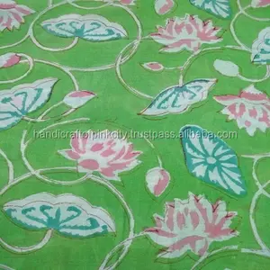 印度纱棉直接定位印花面料，纺织品面料3码面料批次