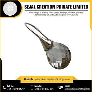 Pendientes de aro finos de plata esterlina coloridos con piedras preciosas para bodas, fiestas y regalos Pedido mínimo bajo - Product Image 4