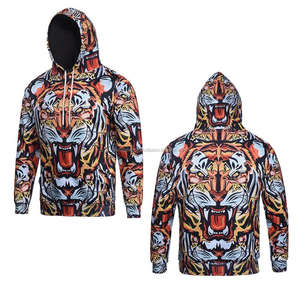 OEM-Sudadera con capucha y estampado de sublimación, ropa para Parte Superior Femenina, de invierno, con impresión 3D Digital colorida - Product Image 4