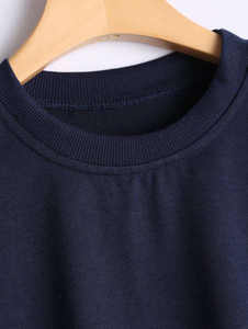 เสื้อสเวตเตอร์คอกลมแขนยาวสำหรับผู้หญิง,เสื้อยืดคอกลมสไตล์เรียบง่ายมีโบว์ขนาดใหญ่พิเศษสำหรับผู้หญิง - Product Image 4