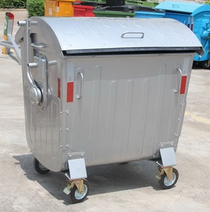 Ziekenhuis weigeren <span class=keywords><strong>collection</strong></span> vuilnis <span class=keywords><strong>trolley</strong></span> 1100 liter bin - Product Image 5