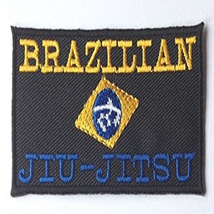 Patch personnalisé de Jiu-Jitsu brésilien, brodé, à repasser/à coudre, badge BJJ, badges de grappling, applique - Product Image 3