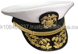 Chapeau britannique de logo personnalisé de broderie à la main d'uniforme extérieur de haute qualité en gros d'usine - Product Image 3