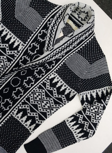 เสื้อสเวตเตอร์ผ้าฝ้ายขนสัตว์ยาวพิเศษสำหรับผู้ใหญ่สำหรับฤดูหนาว - Product Image 3