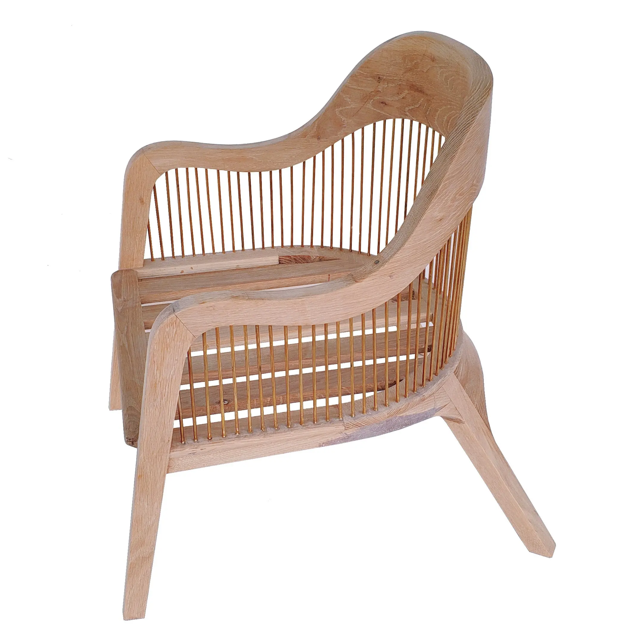 Fornecedor do vietnã mobília da sala de estar moderna cadeira de acento de madeira madeira