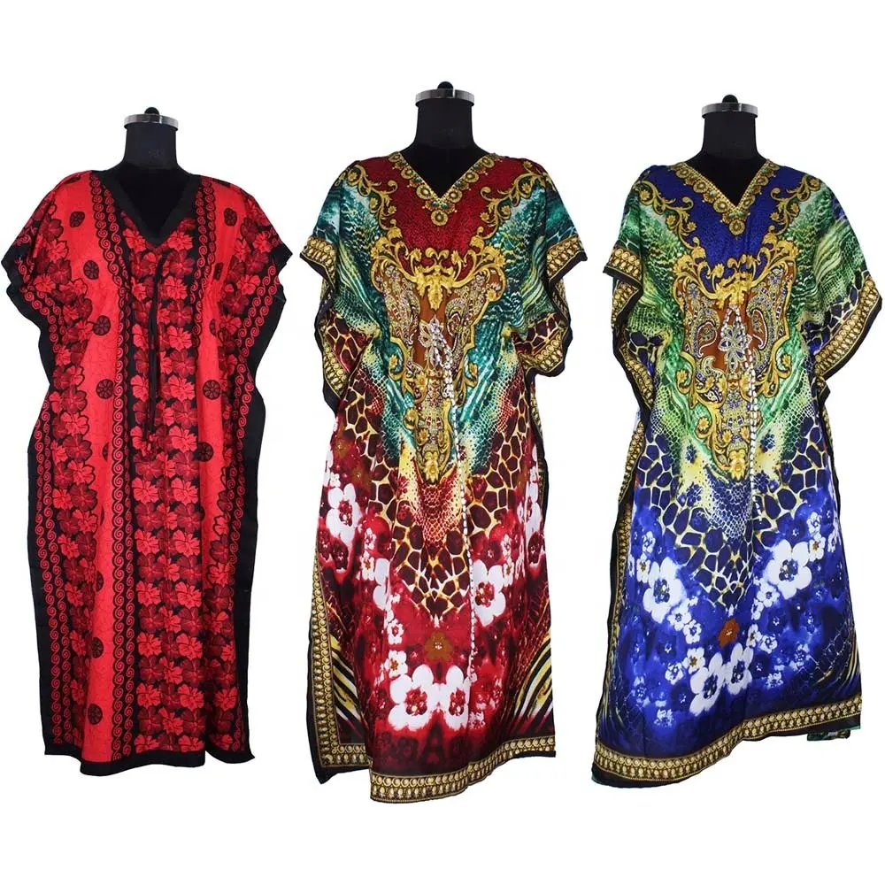 Lange Kaftans Hete Verkoop Voor Zomer 2023 Plus Size