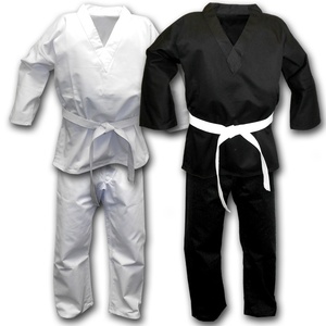 Uniforme de artes marciales blancas con logotipo personalizado de alta calidad para Karate y Taekwondo - Product Image 5