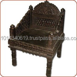 Banco de madera tallada - Product Image 2