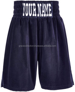 Boxer personnalisé, short de combat, couleur bleue, au meilleur prix - Product Image 2