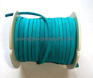 Sustainable Suede <b>Leather</b> <b>Thong</b> Lace Product Eco-Friendly 3mm 4mm 5mm Thickness - Product Image 5