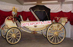 AC Équipée Cheval Couvert Tiré Transport Traditionnel Maharaja Cheval Buggy Royal Calèche À Vendre - Product Image 2