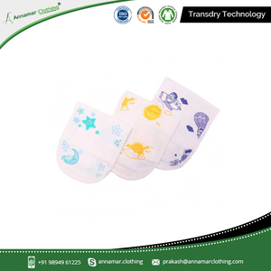 OEM Wholesale Price 100% Cotton High Quality New Design Baby Burp Cloth - Product Image 5