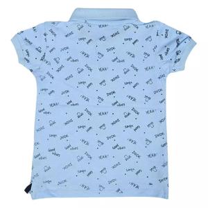 Camisas Polo para Niños al por Mayor, Ropa de Verano para Niños, Estampado AOP de Moda, Manga Corta, Logotipo Personalizado, Secado Rápido, 100% Algodón - Product Image 2