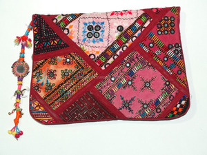 Embroidery Rajasthani Handmade Ethnic Banjara Sling <b>Bag</b> - Product Image 5