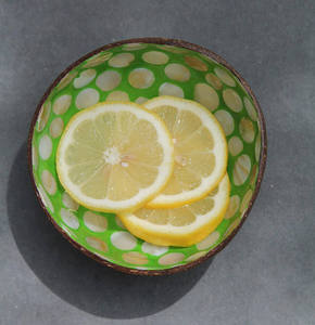Tazón de coco natural Solución ecológica para comidas orgánicas Platos veganos y vida saludable - Product Image 4